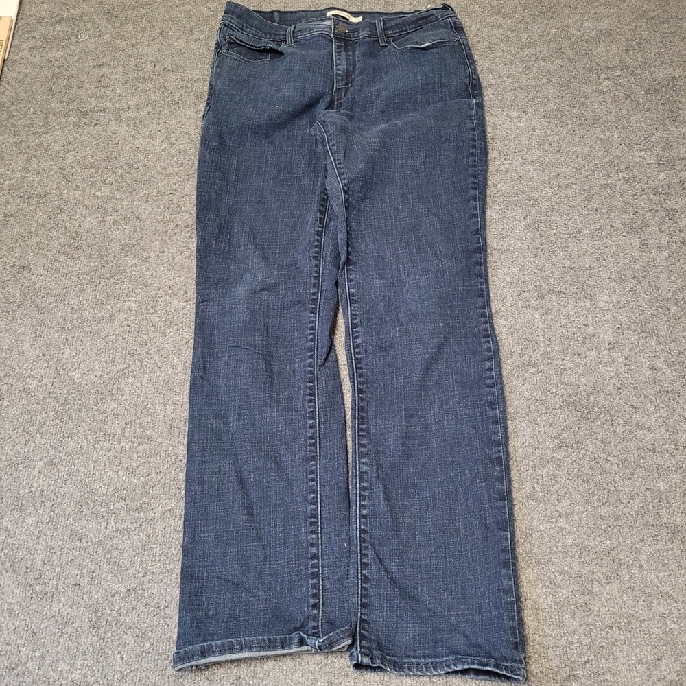 Levi's Jeans Womens Size 30 Dark Wash Blue 505 Straight Leg Classic Denim Pants